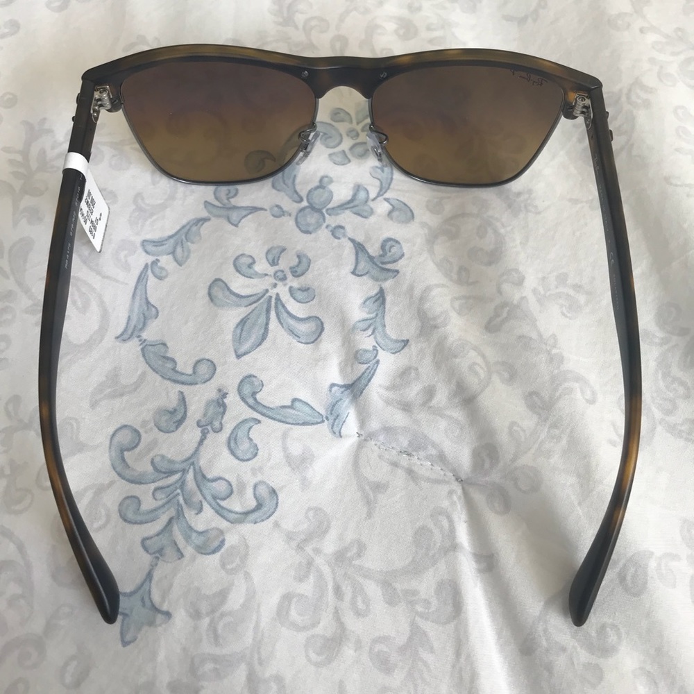 [ray-ban] polarized clubmaster sunglasses - Picture 8 of 8